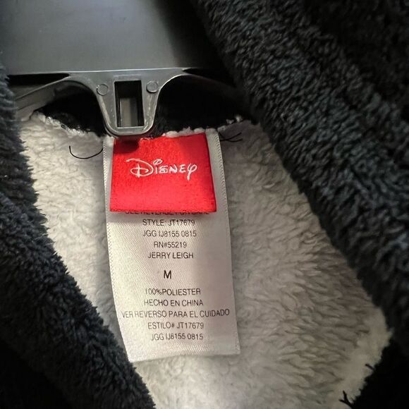 Disney Jerry Leigh  black /white Girl hoodie size M - Picture 6 of 6
